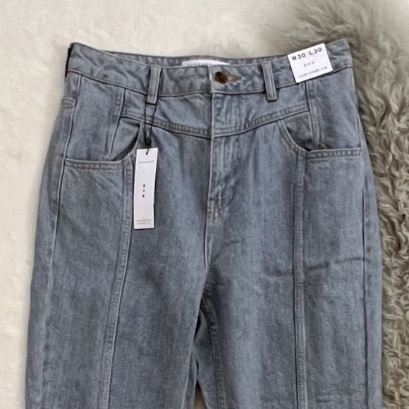TOPSHOP High Rise Mom Jeans - Picture 2 of 5